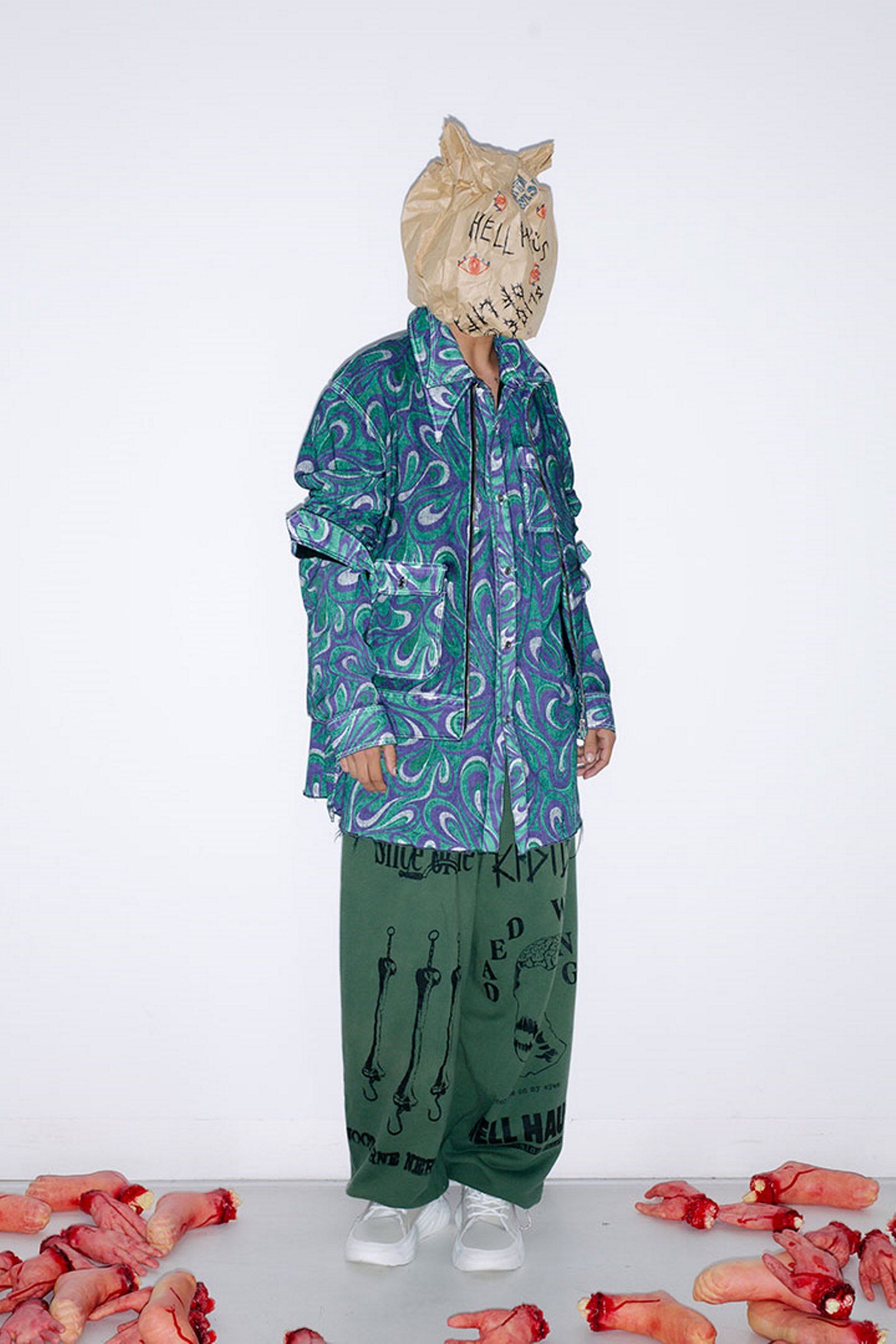 MINMEDENIM × KIDILL 【TOM TOSSEYN」グラフィックを使用した