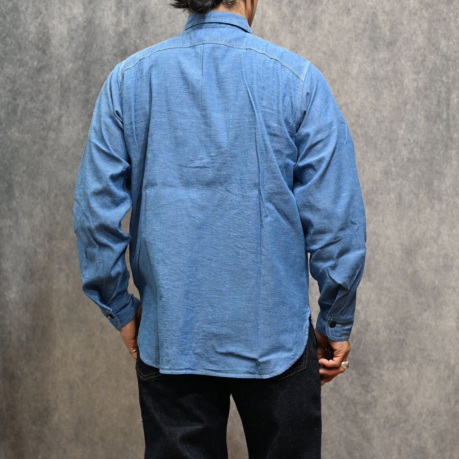 1935 ORIGINAL CHAMBRAY （BLUE GREY）｜シャンブレーシャツ （ブルーグレー）