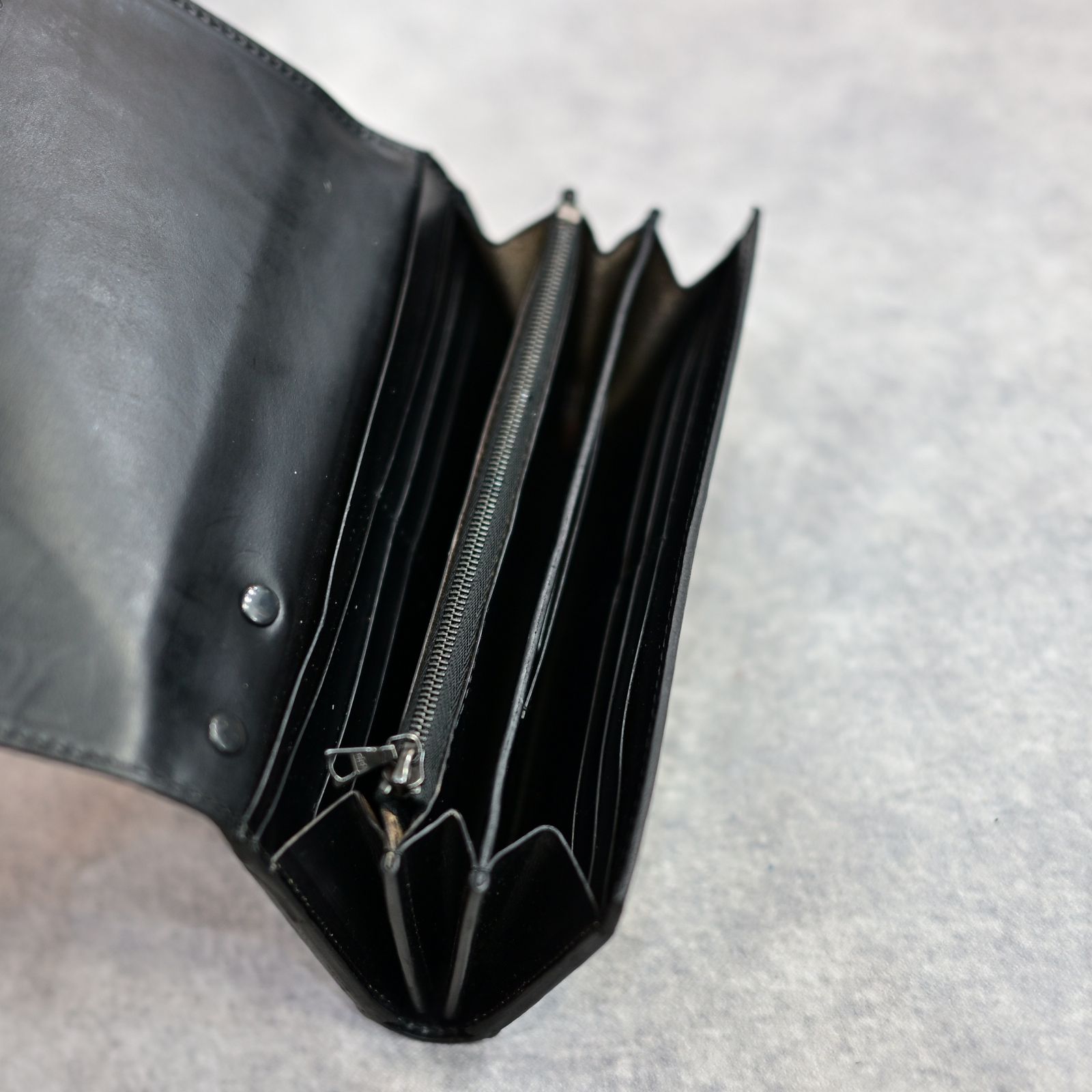 ホーウィンクロムエクセル ウォレット （BLACK） 財布 札入れ｜894-02