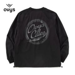 × OVYS CAL LOGO NYLON PISTE (BLACK)｜× オーヴィーズ 蛇柄 ナイロン ピステ｜ov-ls-0026