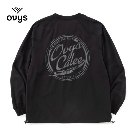 × OVYS CAL LOGO NYLON PISTE (BLACK)｜× オーヴィーズ 蛇柄 ナイロン ピステ｜ov-ls-0026