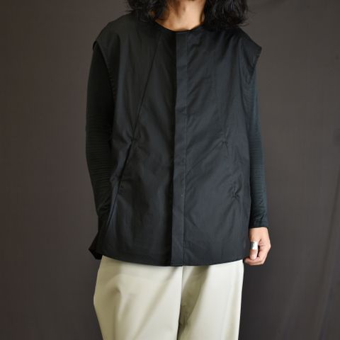 シャツベスト / LB23SS-ESSH01-BC (BLACK)