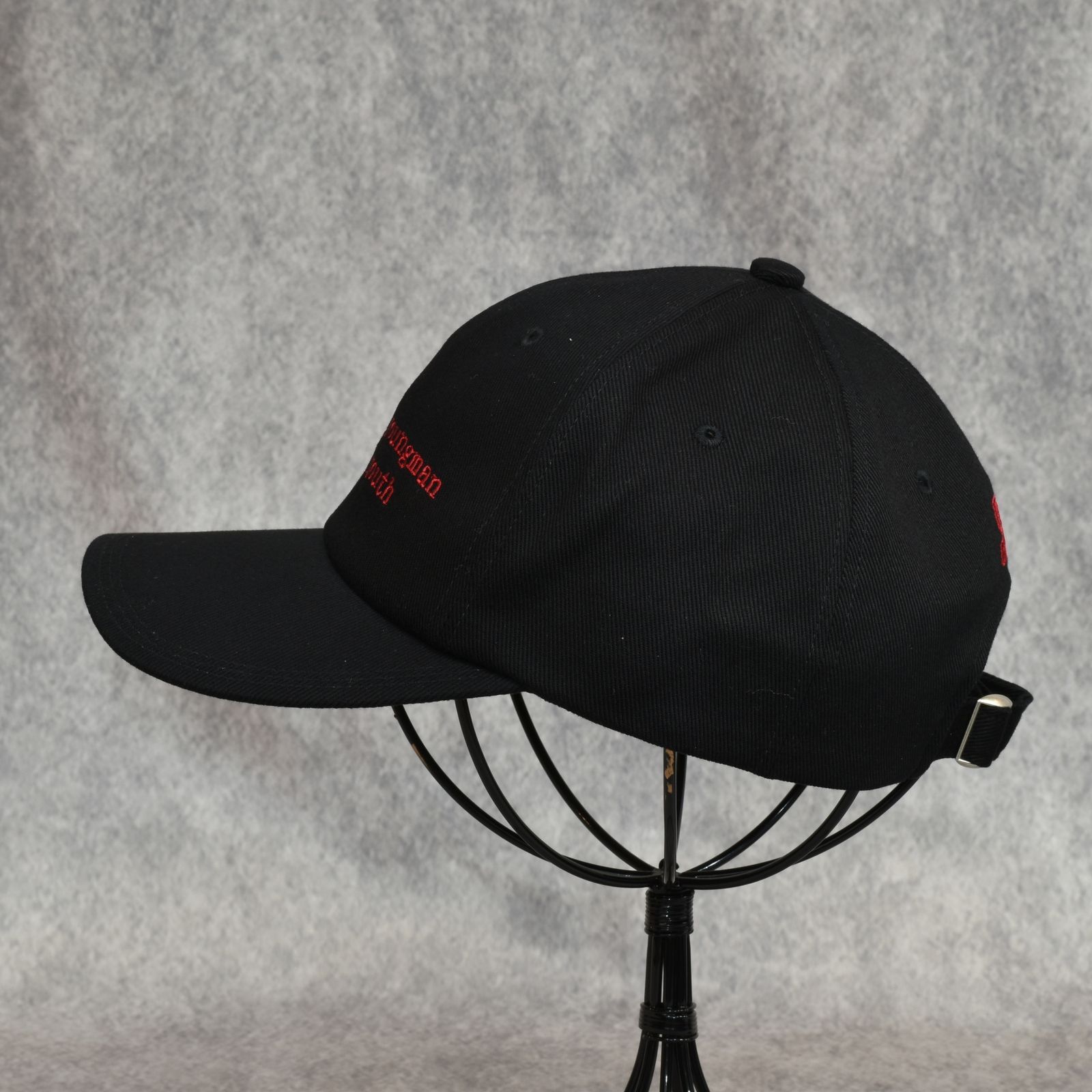 [OLD TESTAMENT] Curved Visor Cap "TRAPBOY" (BLACK)｜キャップ｜Y01018