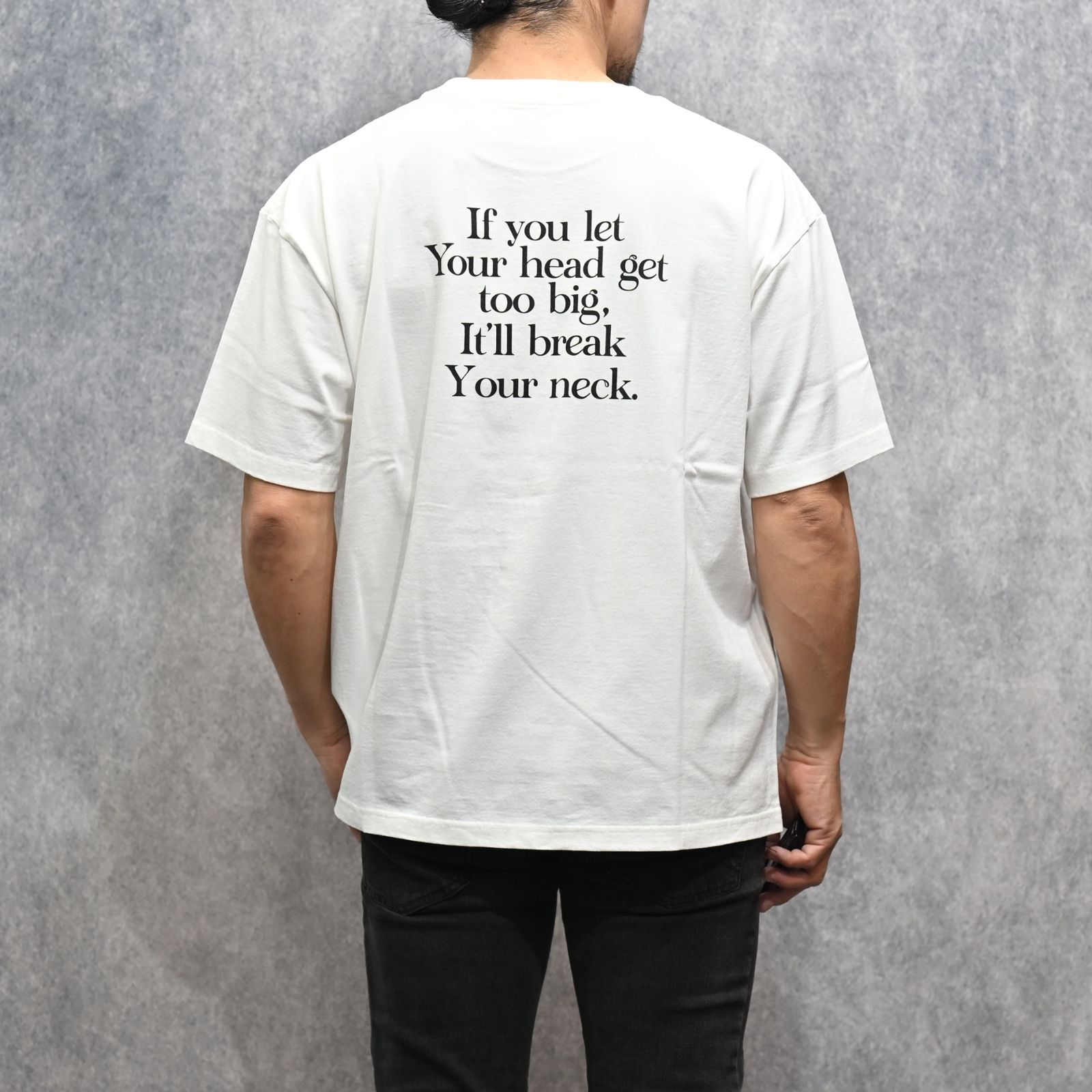 It’ll Break Your Tee （WHT） ｜プリントTシャツ (ホワイト)｜2604-4001
