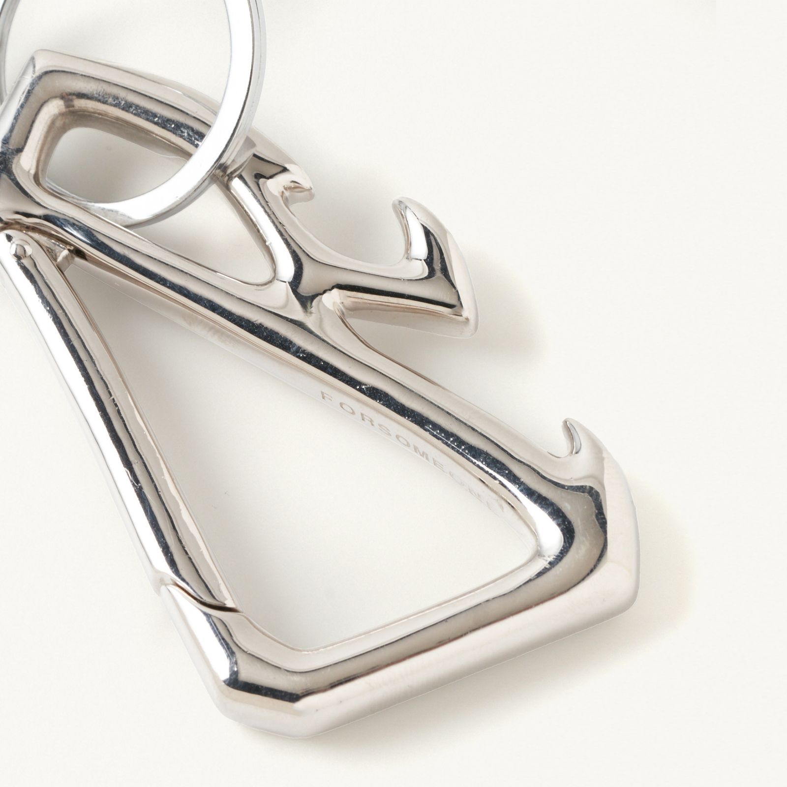 FLAME CARABINER (SILVER / シルバー）
