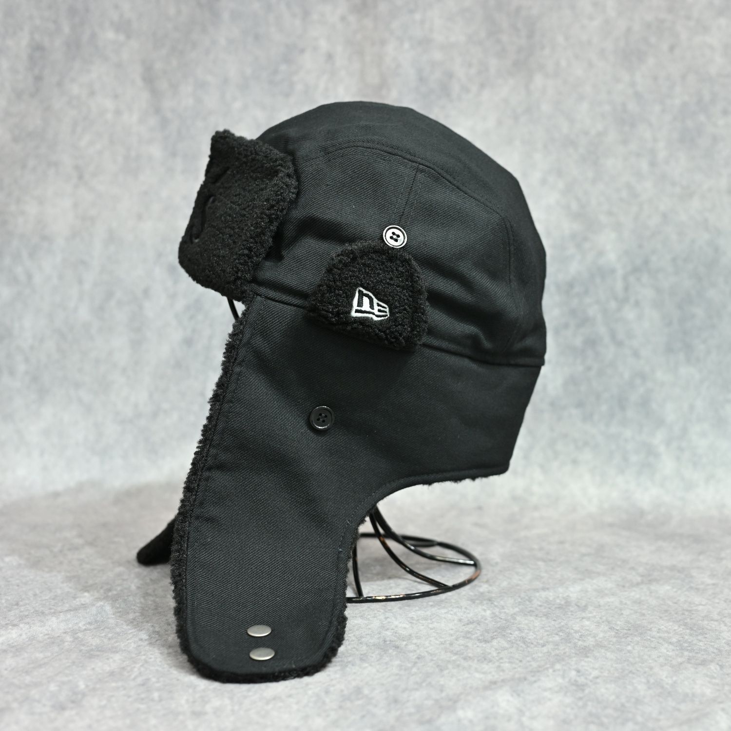 Y's × New Era TRAPPER （Black）｜トラッパー｜YYV-H24-195-1