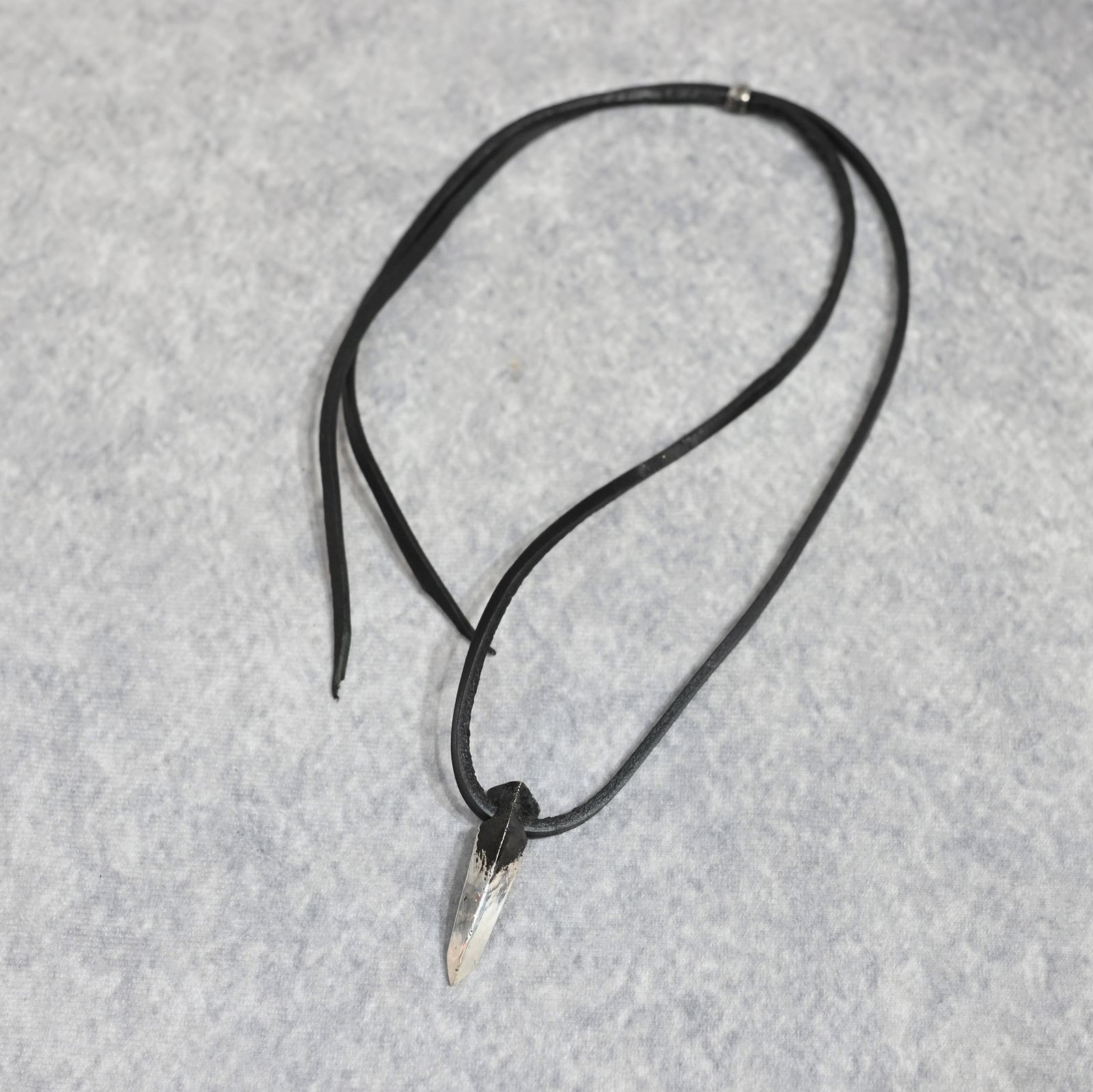 TALON TOP-03 + MARYAM HORSE LEATHER CORD｜ SILVERS 純銀