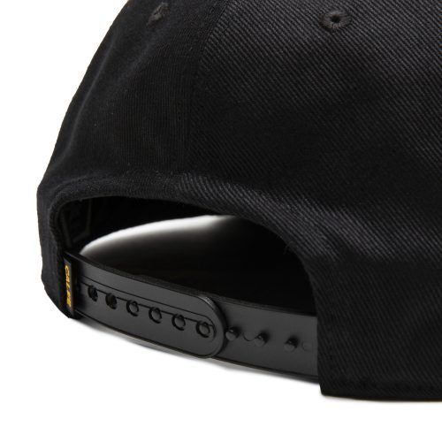 TWILL OLD ENGLISH CAL LOGO BASEBALL CAP (BLACK.ORANGE) / オールドイングリッシュ ベースボールキャップ