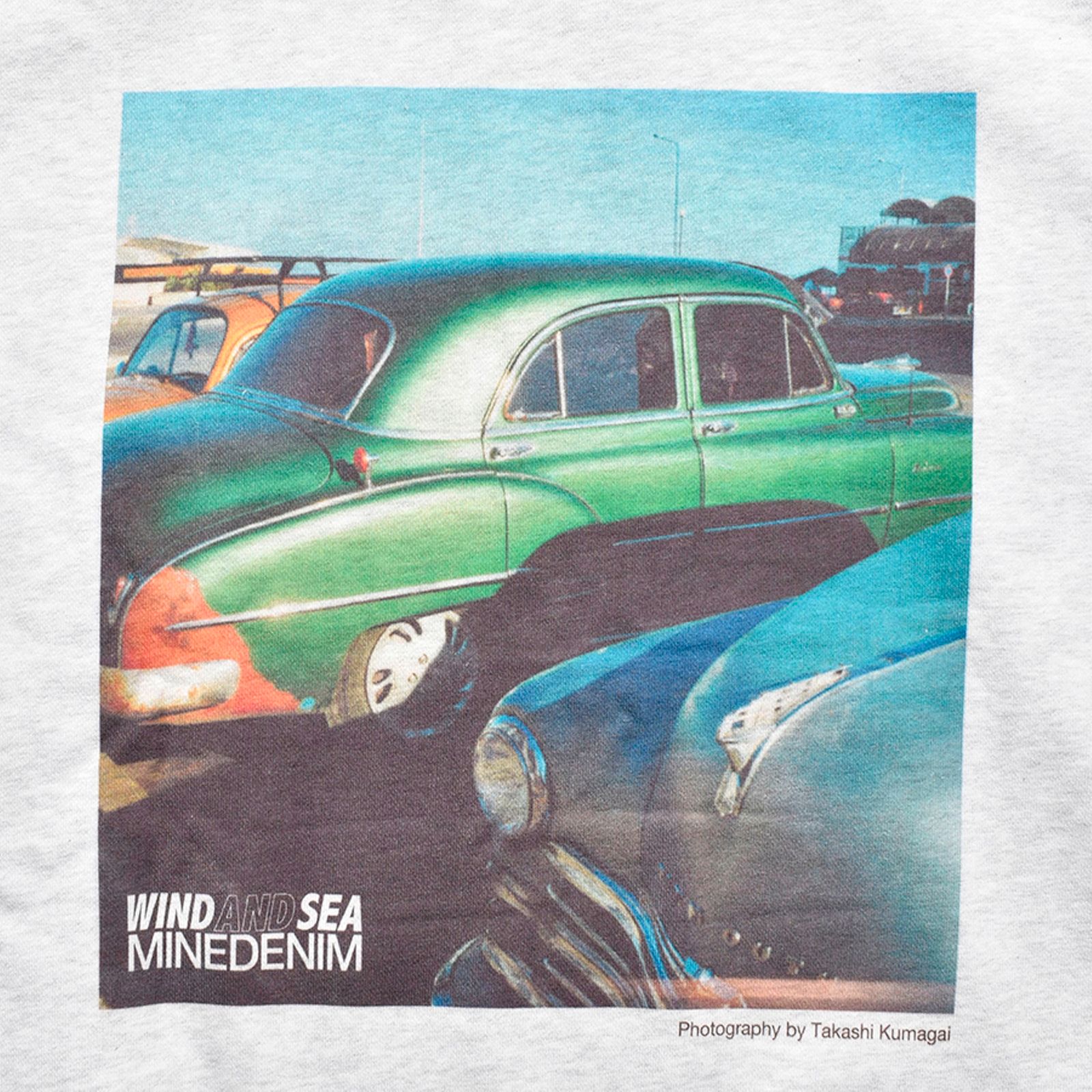 WIND AND SEA×MINEDENIM Photo Hoodie （LGY / ライトグレー）