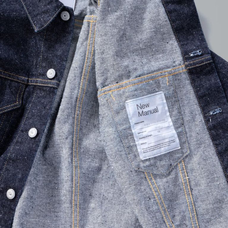New Manual - #019 LV TRACKER JACKET LONG ONE-WASHED (INDIGO New Manual - #019 LV TRACKER JACKET LONG ONE-WASHED (INDIGO