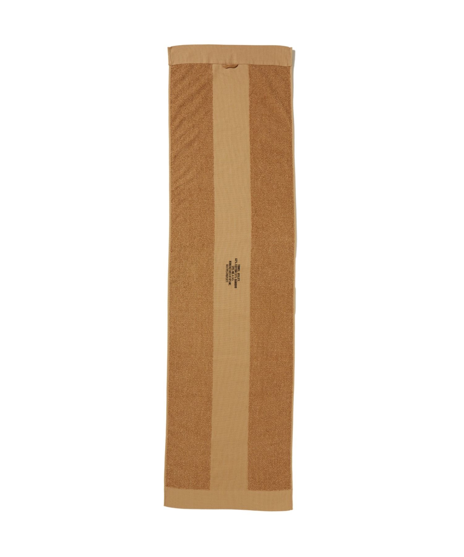 TEST PRODUCT EXCHANGE SERVISE × HIPPOPOTAMUS FACE TOWEL （BEIGE） / フェイスタオル (ベージュ) TPES-AC04