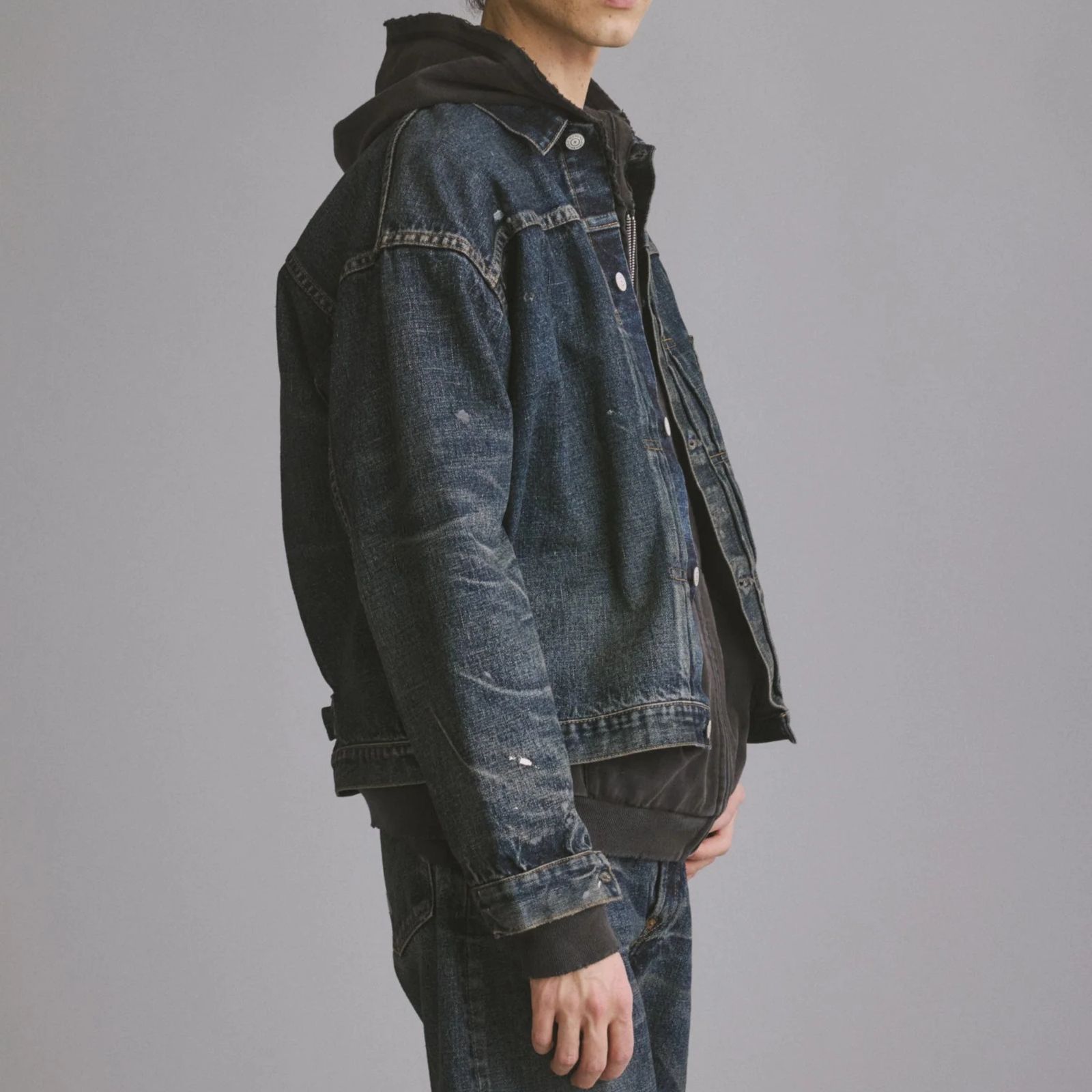 #001 T-BACK DENIM JACKET （INDIGO） / デニムジャケット ファースト （インディゴ） 2026SSJK-YY-0001
