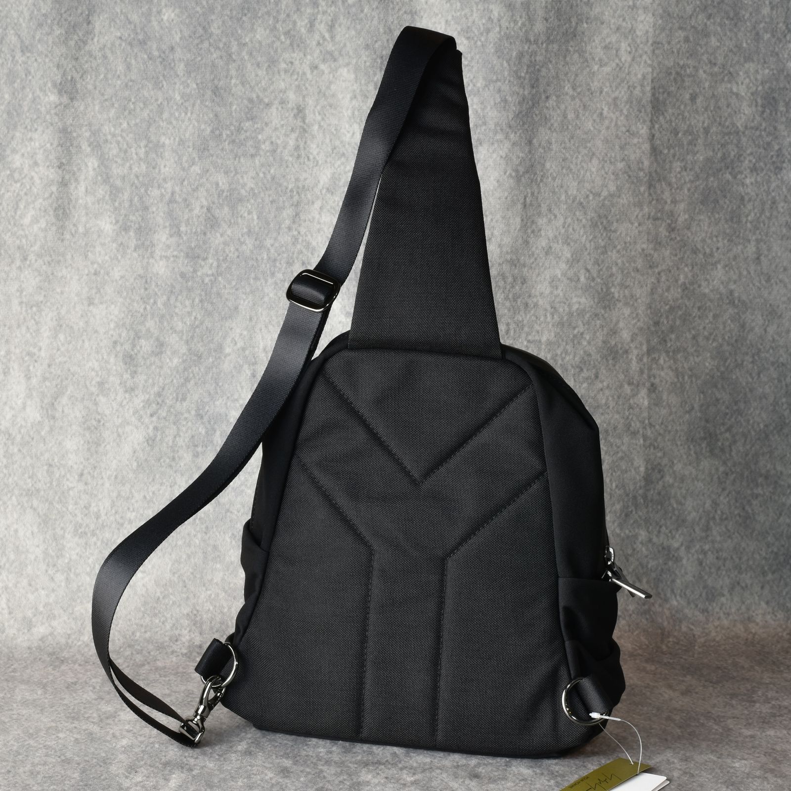 【関税込】◆YOHJI YAMAMOTO ヨウジヤマモト◆スリングバッグ yohji yamamoto - GABARDINE/NYLON TUCK SLING BAG （BLACK