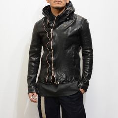 ジャパンショルダー製品染め フーディーブルゾン