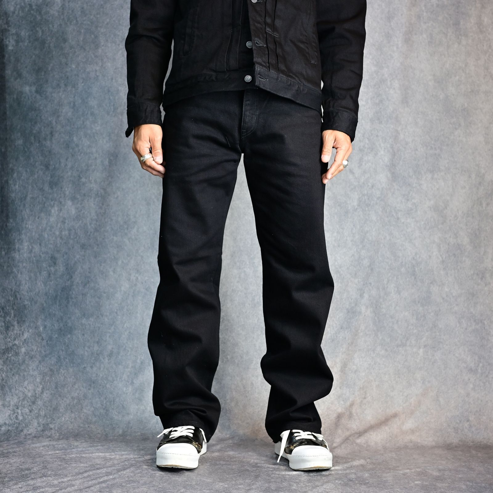 HYSTERIC GLAMOUR×MINEDENIM Denim Pants （BLK） /  ヒステリックグラマー コラボ デニムパンツ （ブラック）