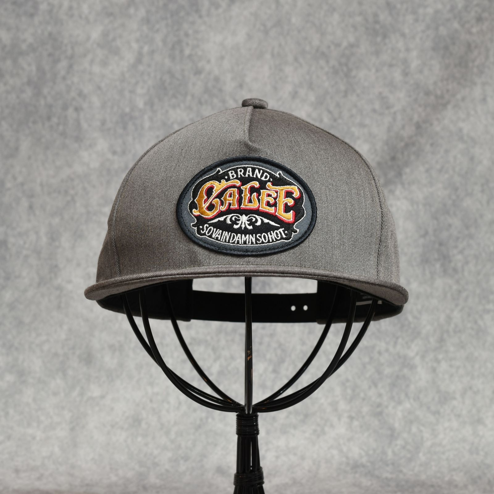 SIGNBOARD WAPPEN CAP ＜NATURALLY PAINT DESIGN＞ (HEATHER BROWN)｜ワッペン キャップ｜CL-26AWNT003