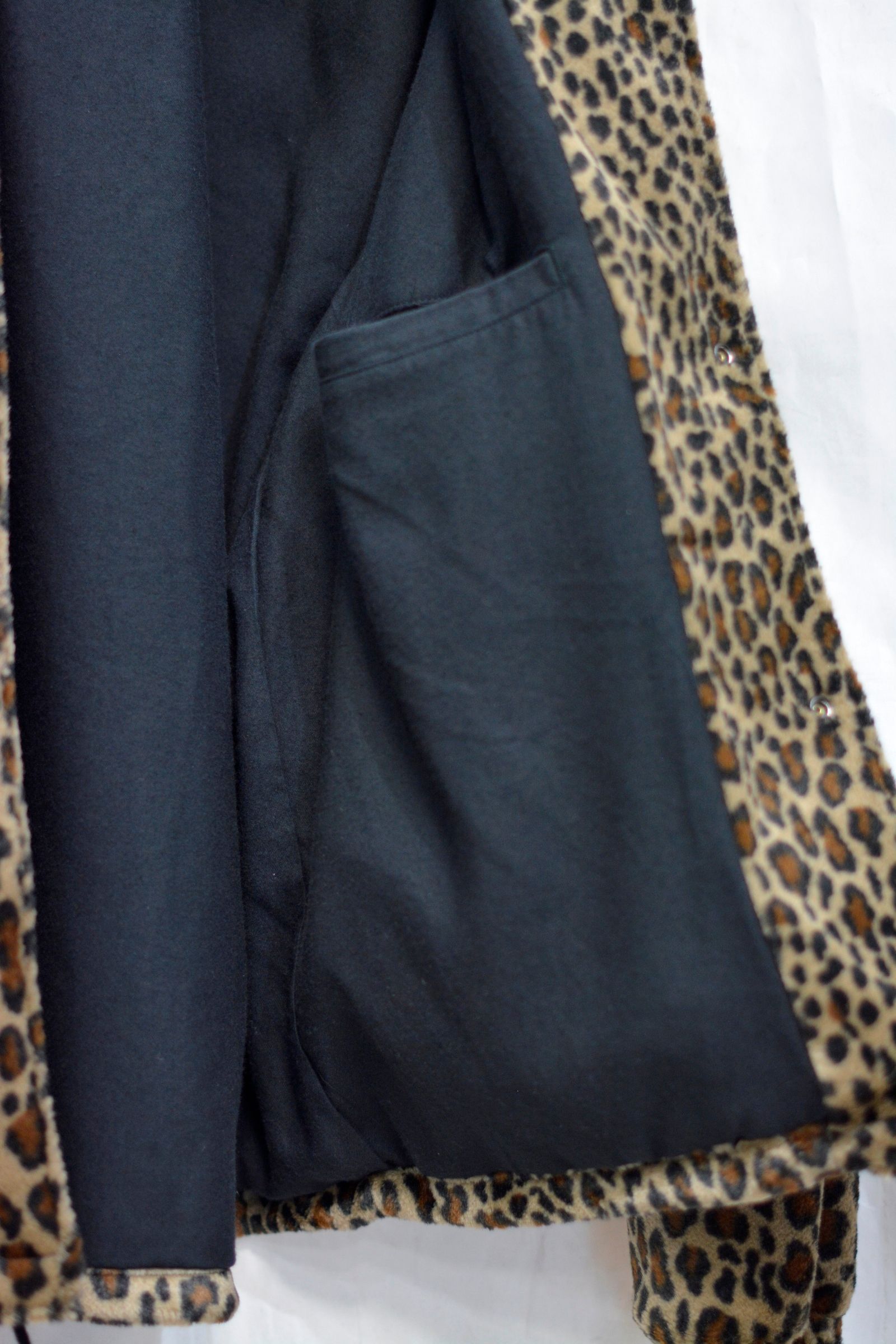 MINEDENIM - Leopard Fur Coach JKT | chord online store