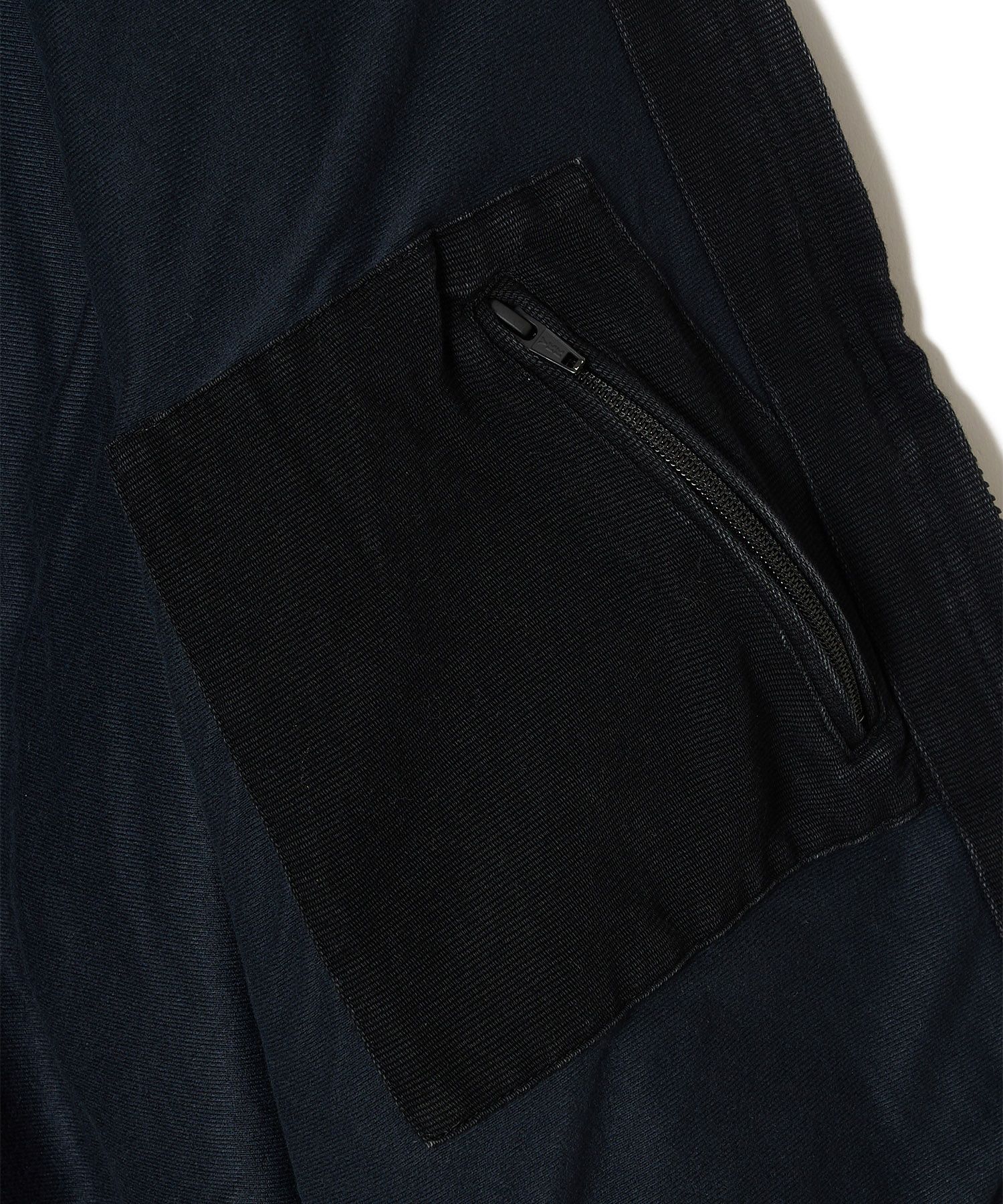 HOODIE BLOUSON (BLACK) -  フーディーブルゾン （ブラック） 1242-BL02-001