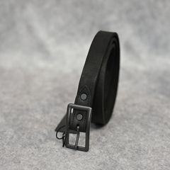ダブルショルダー製品染め 25㎜ベルト （BLACK / ブラック） 318-36