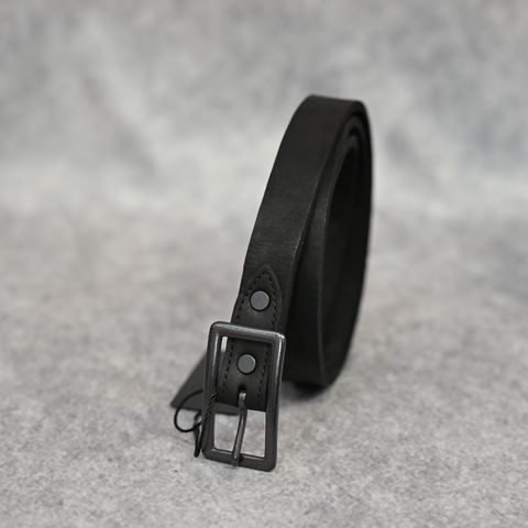 ダブルショルダー製品染め 25㎜ベルト （BLACK / ブラック） 318-36