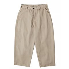 GENE KELLY CHINOS (KHAKI)｜ジーンケリー ワイドチノパンツ｜PC-009-2039