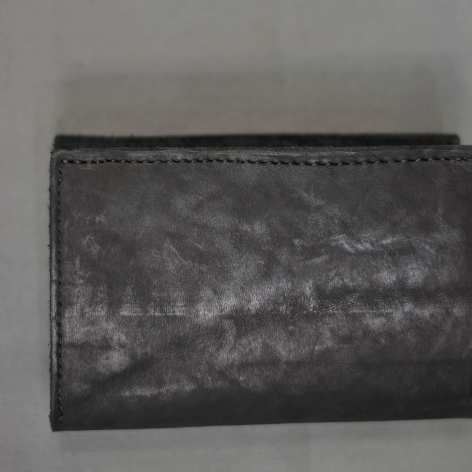 ダブルショルダーレザー製品染め 札入れ