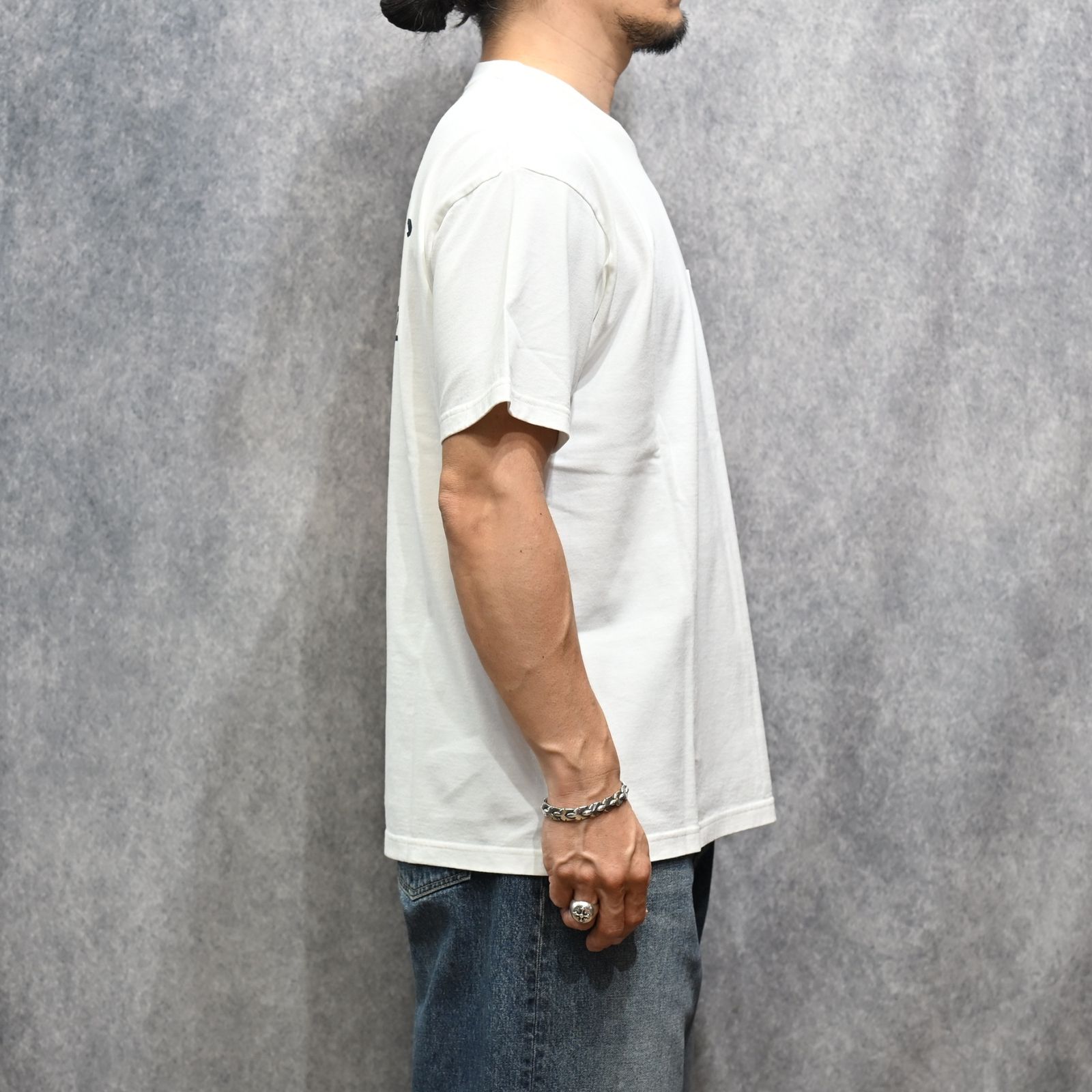 Hedge Hills Burger Shop T-SH （WHT） プリント Tシャツ （ホワイト）｜2605-4002