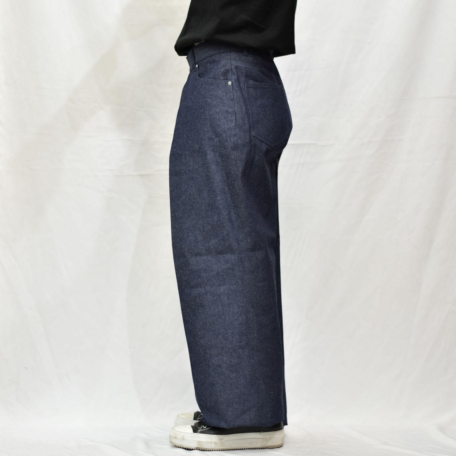 JOHNLAWRENCESULLIVAN - RIGID DENIM WIDE PANTS