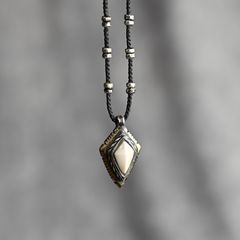 No.20 ORTEGA NECK （GOLD×SILVER） / オルテガ ネックレス （真鍮×純銀）