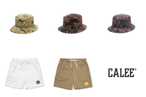 CALEE - キャリー | 22SS | ショートパンツ・バケットハット | 発売開始♪
