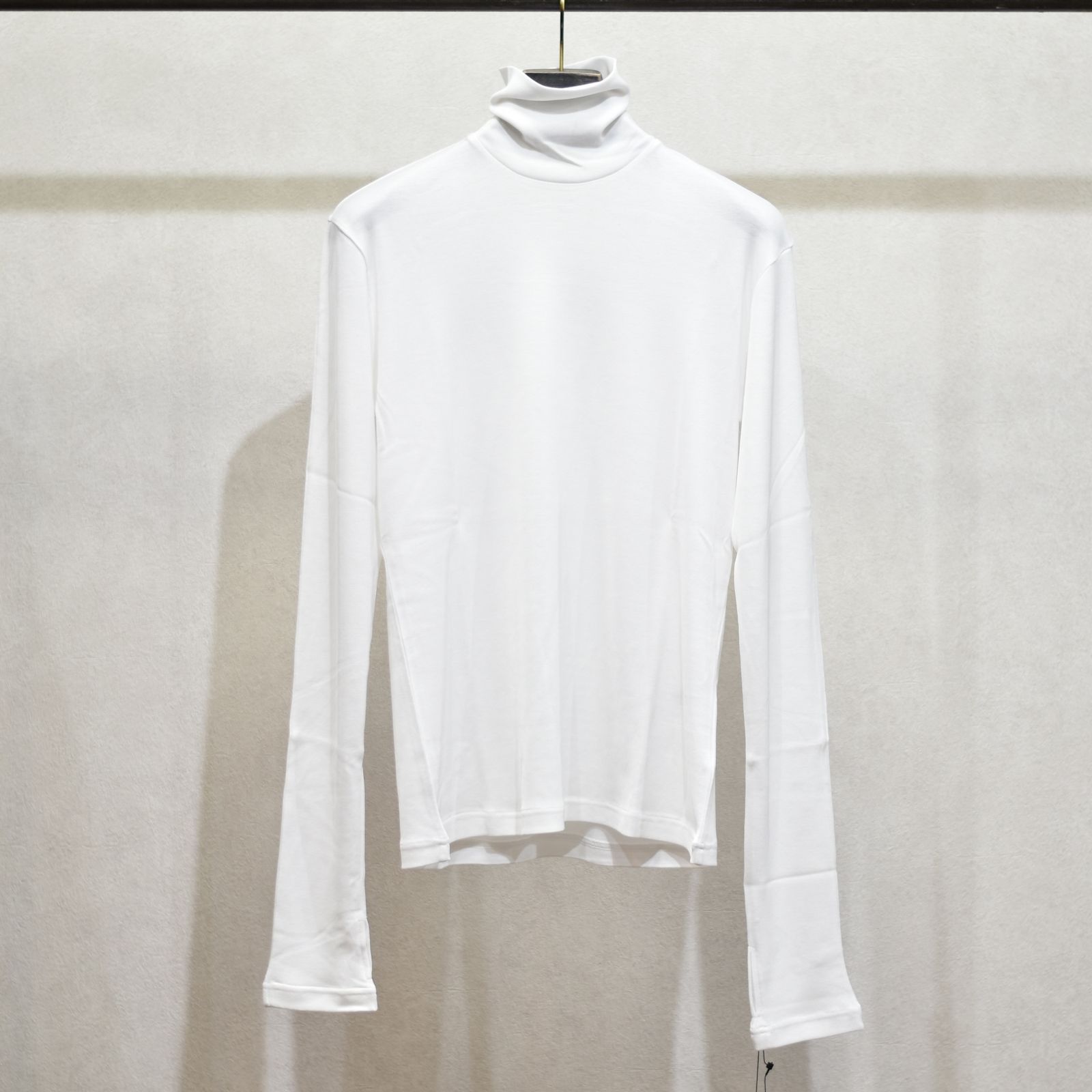 PYTHON PRINTED COTTON TURTLE NECK TOP（Tシャツ/カットソー