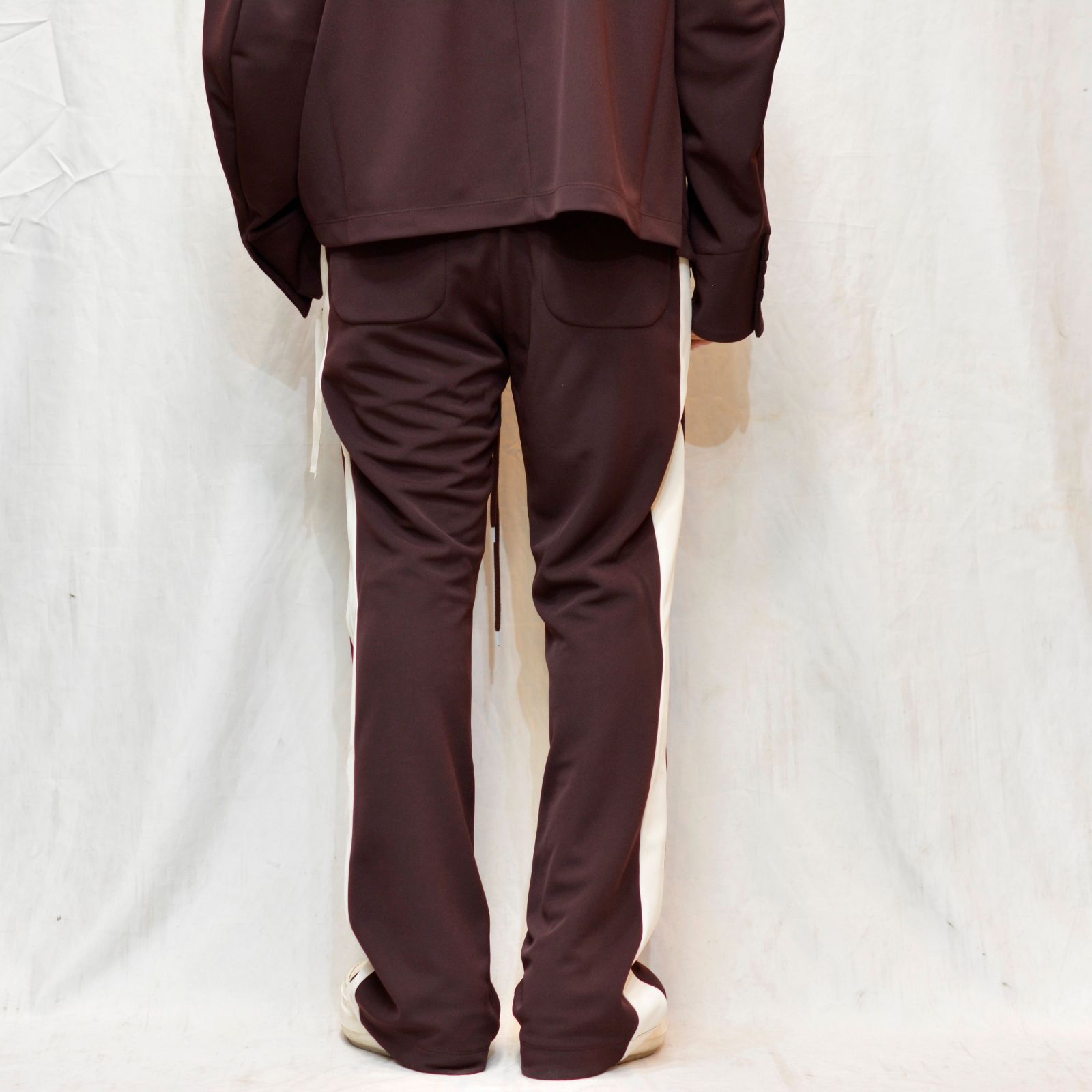"FLARED JERSEY PANTS