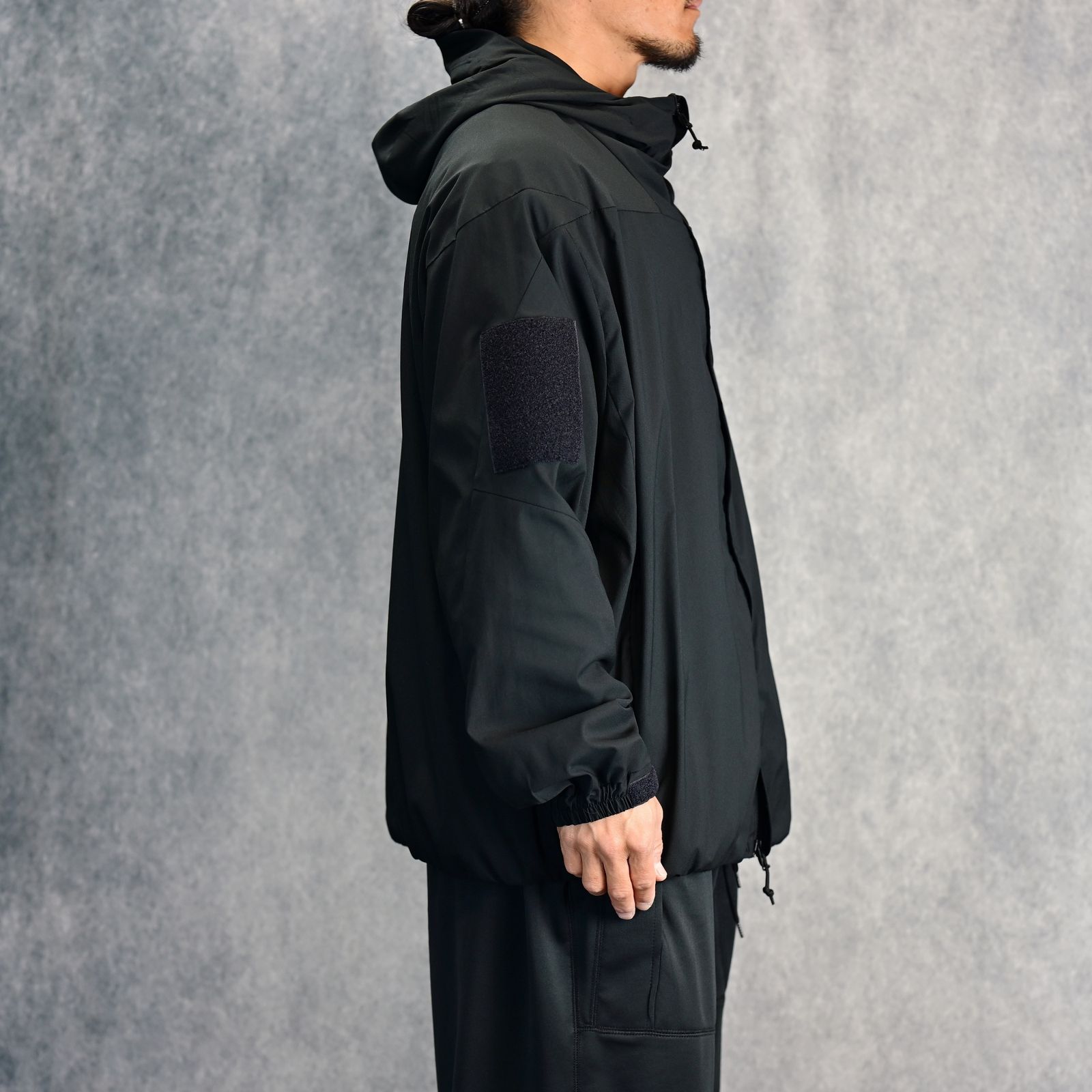 EXCHANGE HOODIE BLOUSON （BLACK） エクスチェンジ フーディーブルゾン （ブラック） 9251-BL02-001