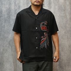 × MIHO MURAKAMI EMBROIDERY SH (EXCLUSIVE) / × 村上実帆 オープンカラーシャツ