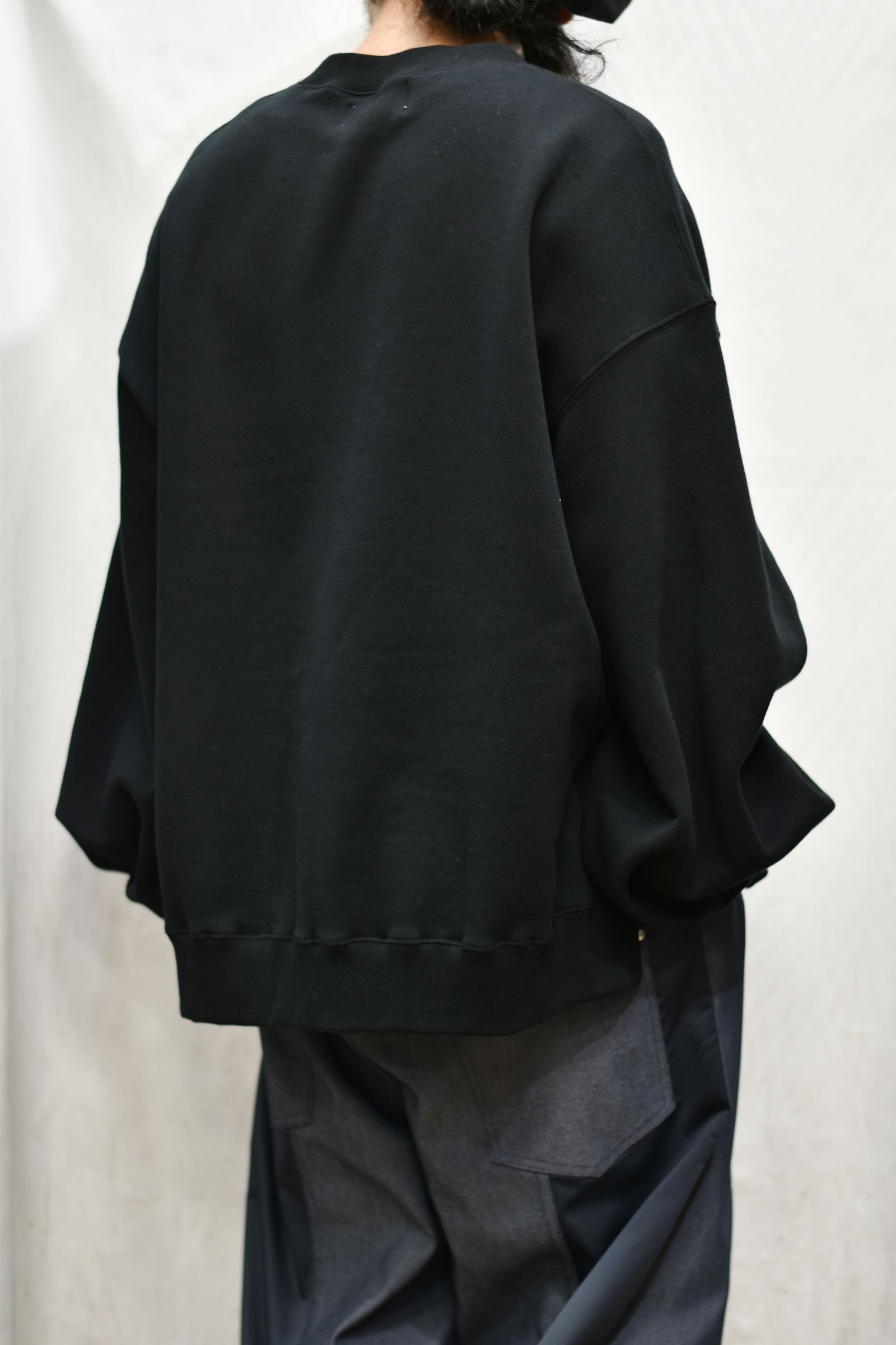 タックパフスウェット / LB21FW-PO01-HP (BLACK×CANNA)