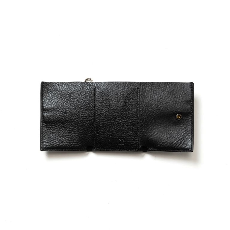 CALEE - STUDS LEATHER MULTI WALLET (BLACK) / スタッズレザー