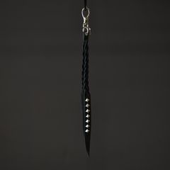 STUDS LEATHER ASSORT KEY RING ＜TYPE II＞ C (BLACK C) / スタッズレザー アソート キーリング