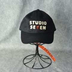 V Flower Logo Cap （BLACK） / フラワーロゴ キャップ （ブラック）
