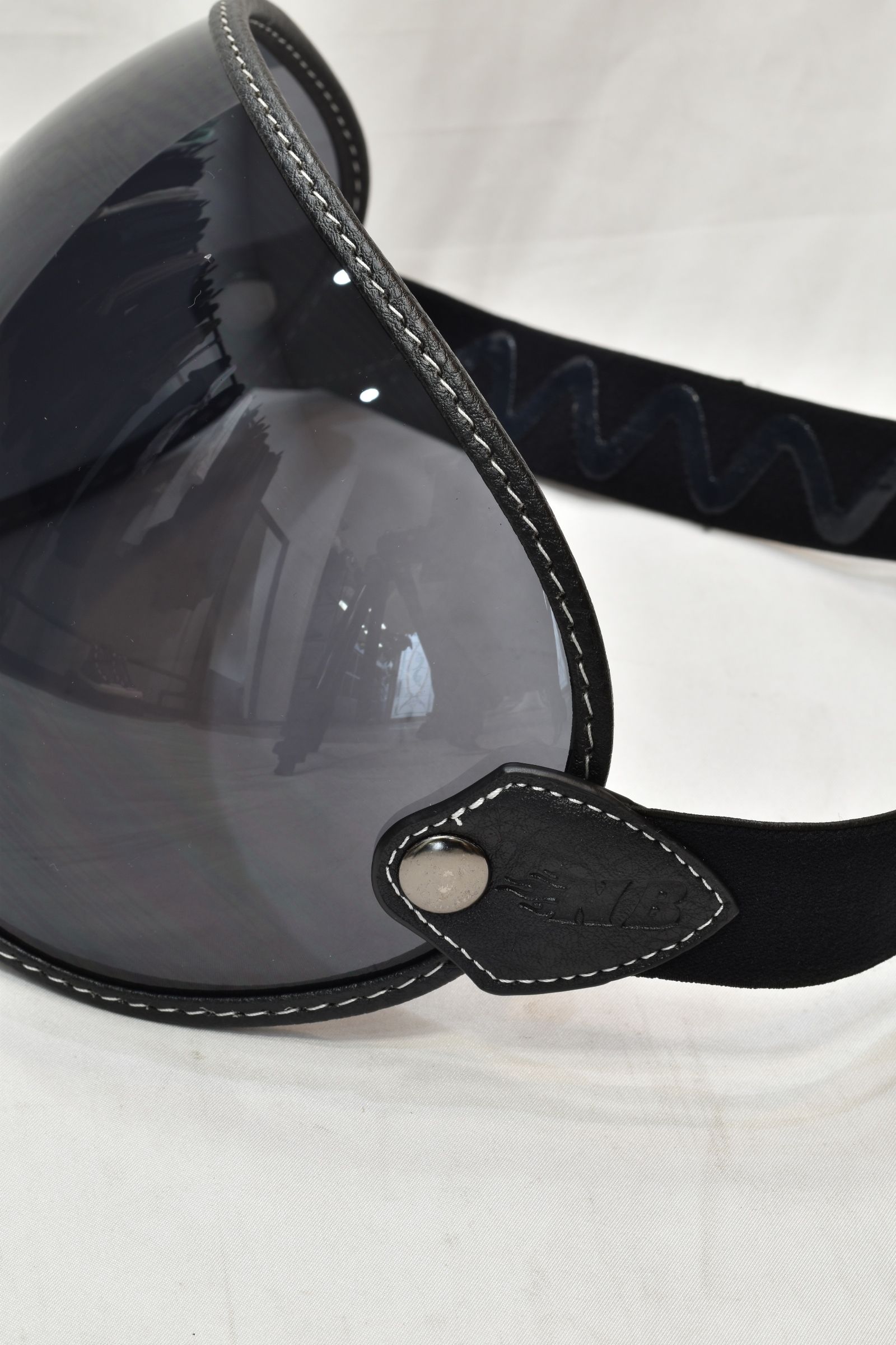 即日発送 | 【汎用タイプ】 GOGGLE SHIELD (SMOKE) | ゴーグル シールド (スモーク) | MTX等