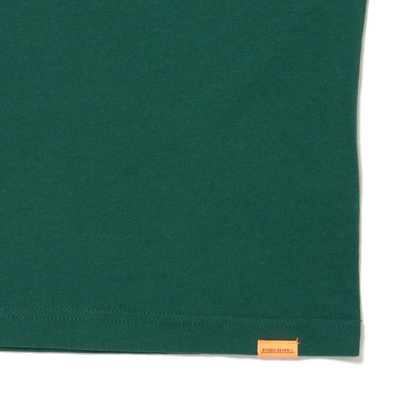 Ringer Logo Long Sleeve T-shirt （GREEN） /  リンガーTシャツ （グリーン）