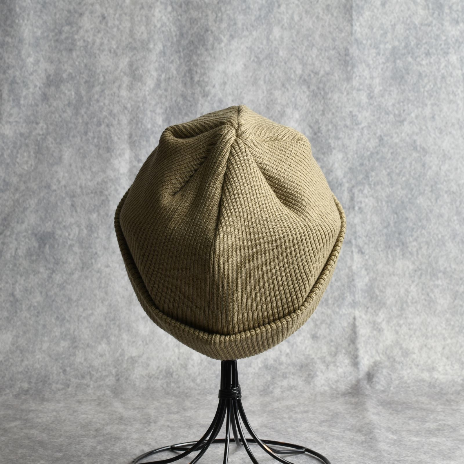 A/R KNIT CAP (ASH BROWN) / ニットキャップ