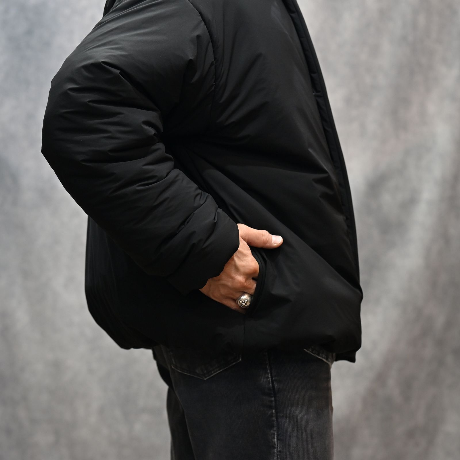 PUFFER JACKET （BLACK）｜パファー ジャケット｜2252-BL17-003