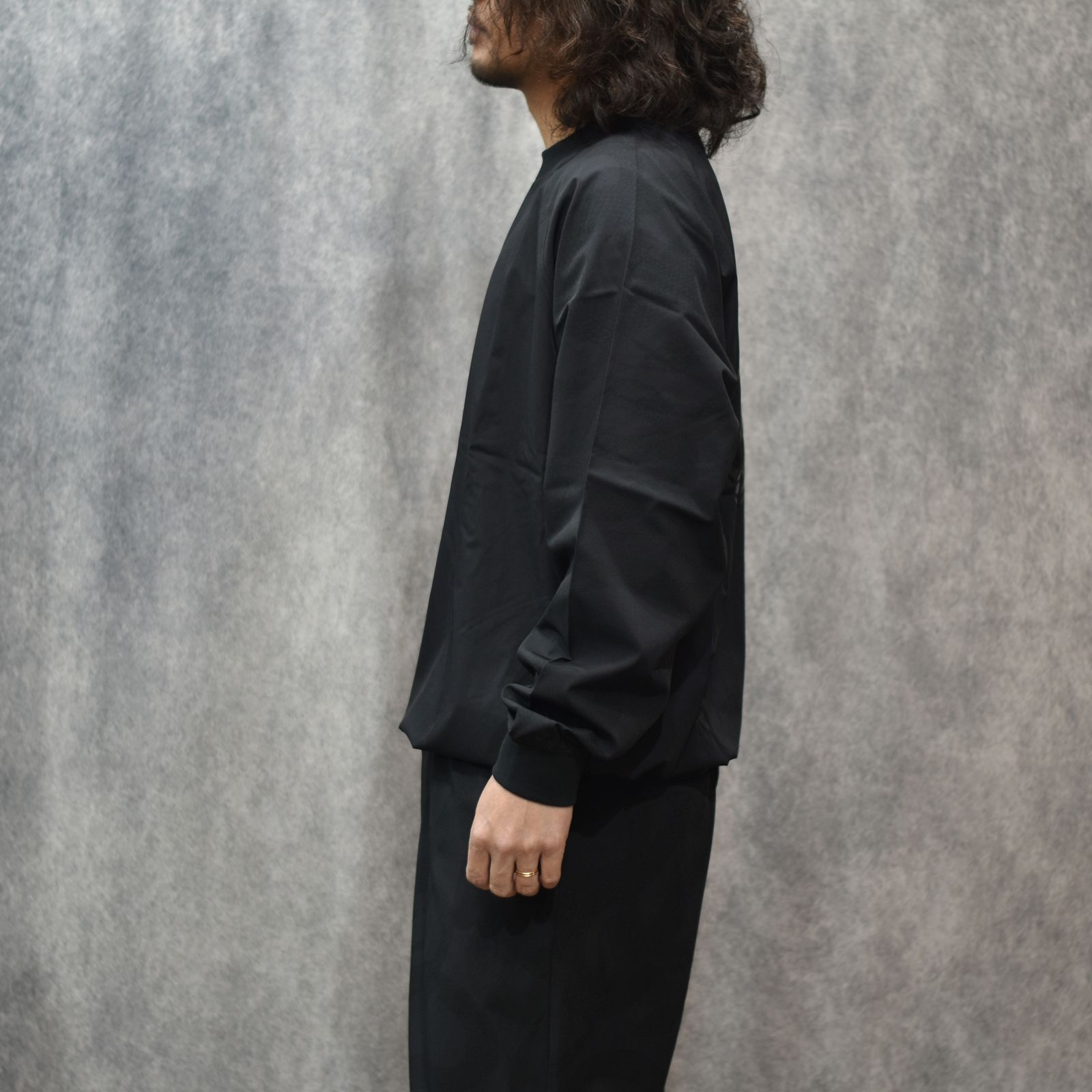 × OVYS CAL LOGO NYLON PISTE (BLACK)｜× オーヴィーズ 蛇柄 ナイロン ピステ｜ov-ls-0026