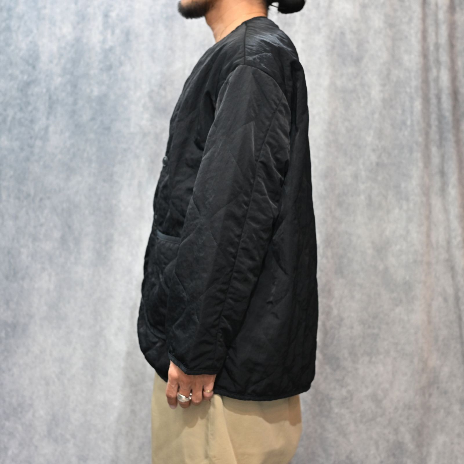 SUPER NYLON MILITARY LINER (BLACK)|スーパーナイロン ミリタリー ライナー ジャケット (ブラック) PC-015-2014-10