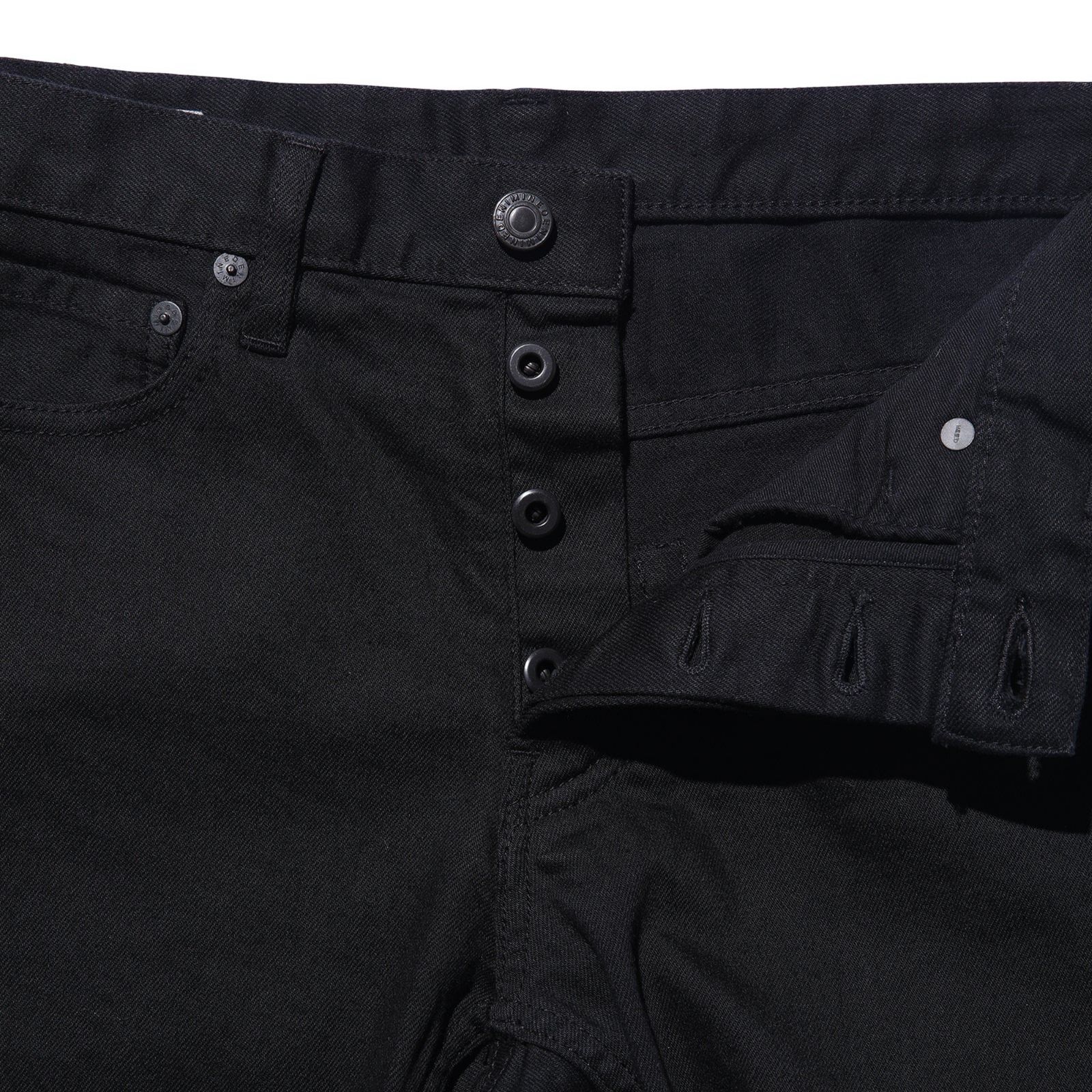 [STANDARD] 107 S.Slim OWS （BLACK） / スリムデニムパンツ （ブラック）