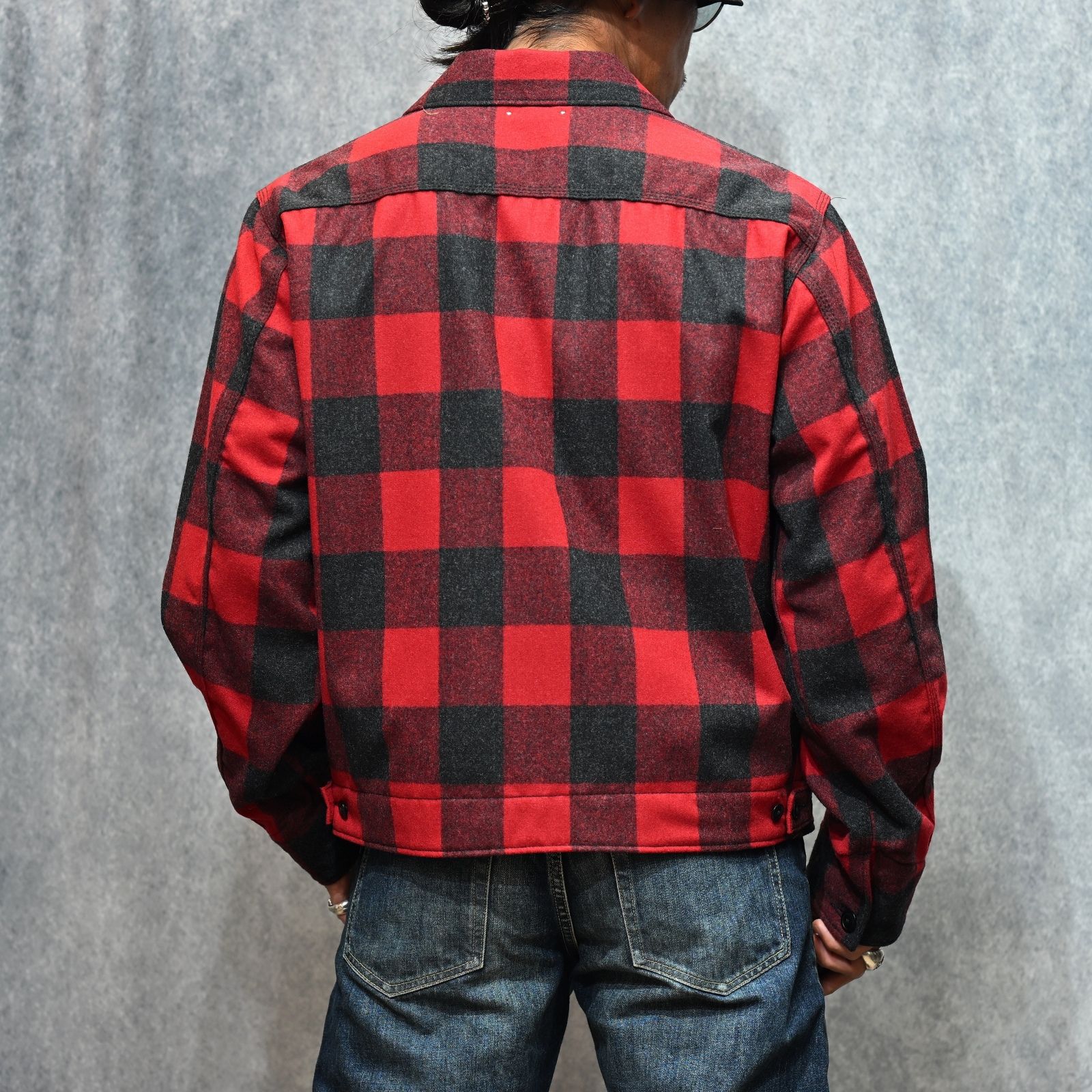 PENDLETON W.Plaid Zipup Work JKT （RPT）｜ペンドルトン ジップアップ ワークジャケット｜MND-PDL801