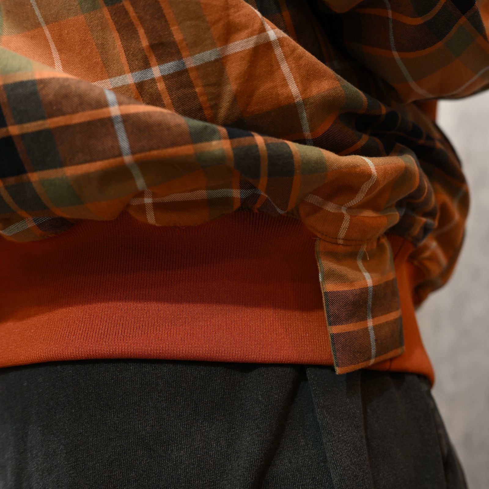 BARACUTA G9 REVERSIBLE HARRINGTON JACKET （ONION）｜バラクータ ハリントンジャケット スウィングトップ ドリズラー｜2252-BL80-045-peg