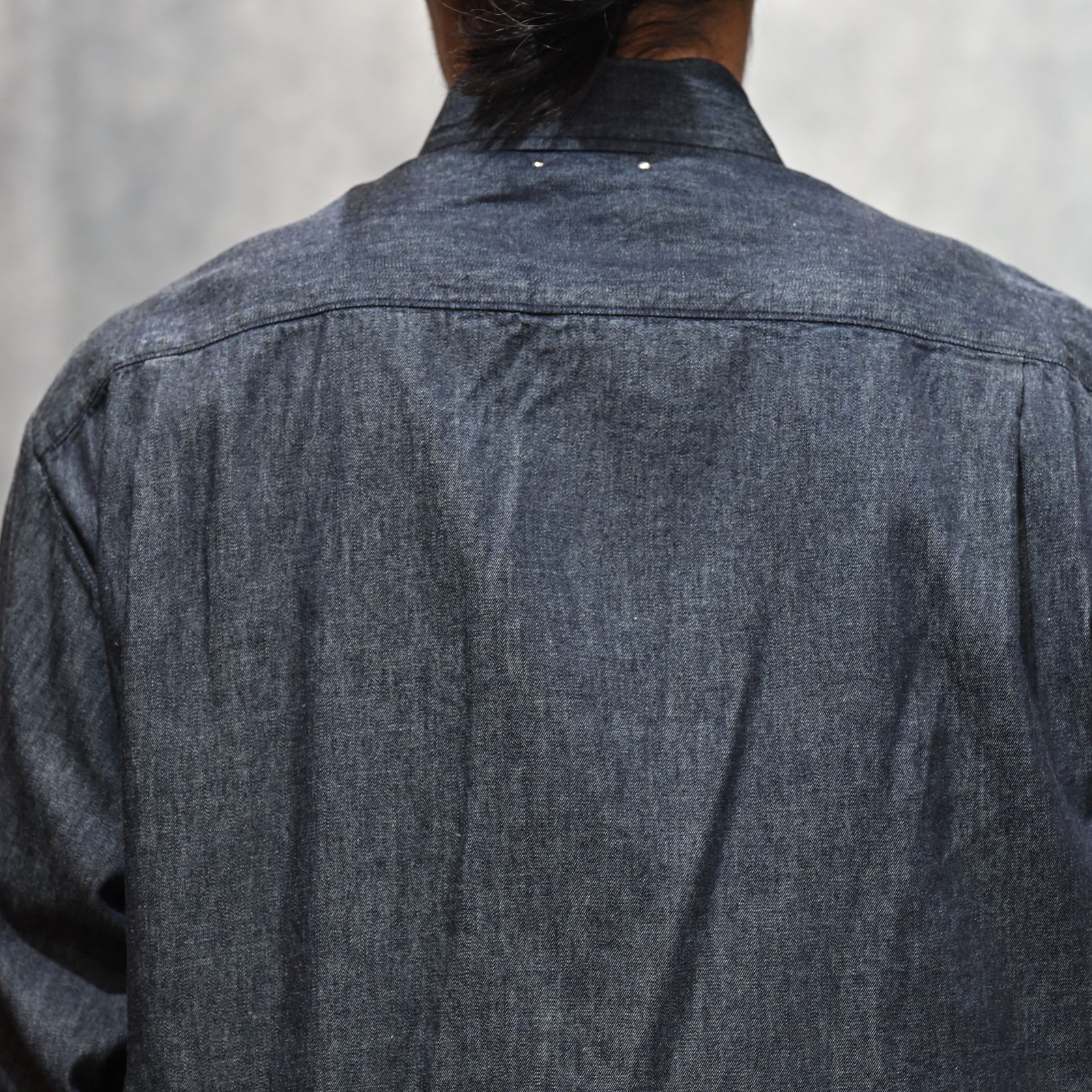 Denim Military SH （OWS） / デニムシャツ （インディゴ）｜2509-5001