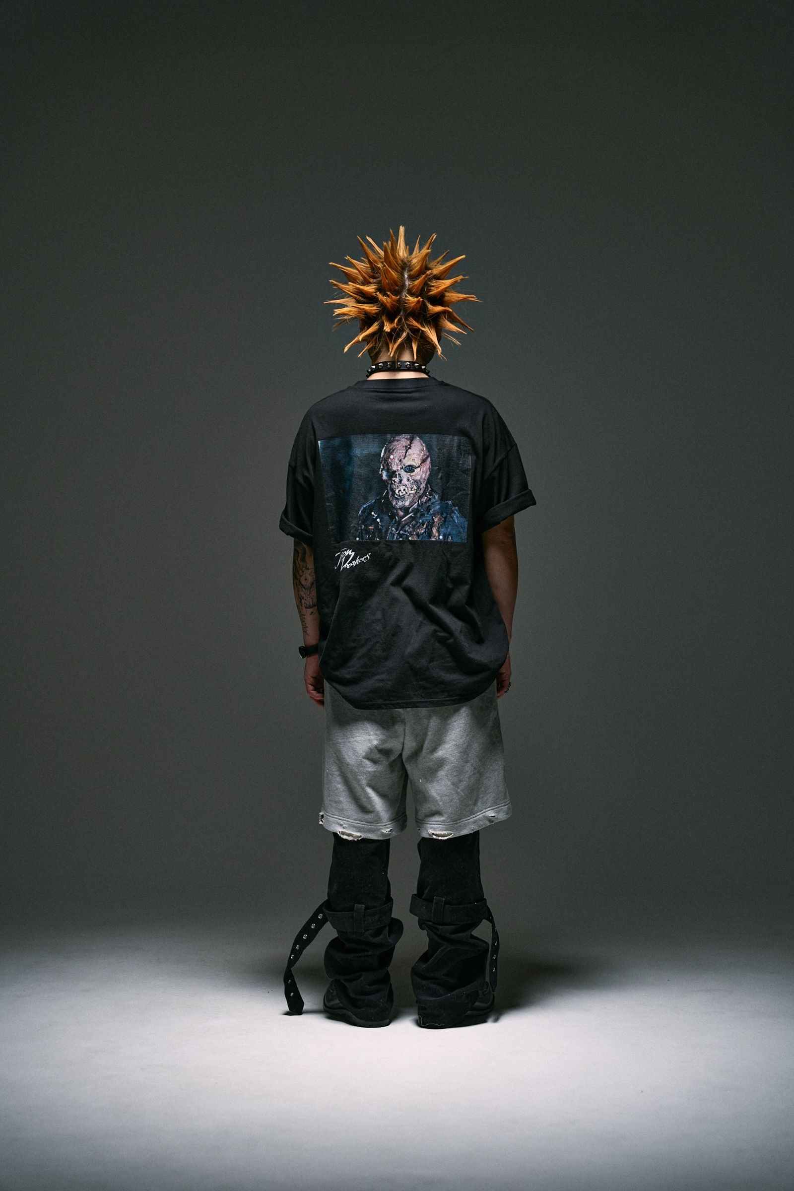 x FRIDAY THE 13TH MOVIE SCENE T-SHIRT (BK)｜13日の金曜日 半袖Tシャツ｜PD26MC04