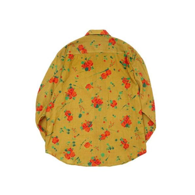 FACETASM - ORIGINAL FLOWER PRINT SHIRT （ROSE DRIP